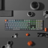 Keychron K5 Max QMK/VIA ワイヤレス カスタム・メカニカルキーボード RGB (ホットスワップ) 赤軸 JIS配列(かな印字なし)