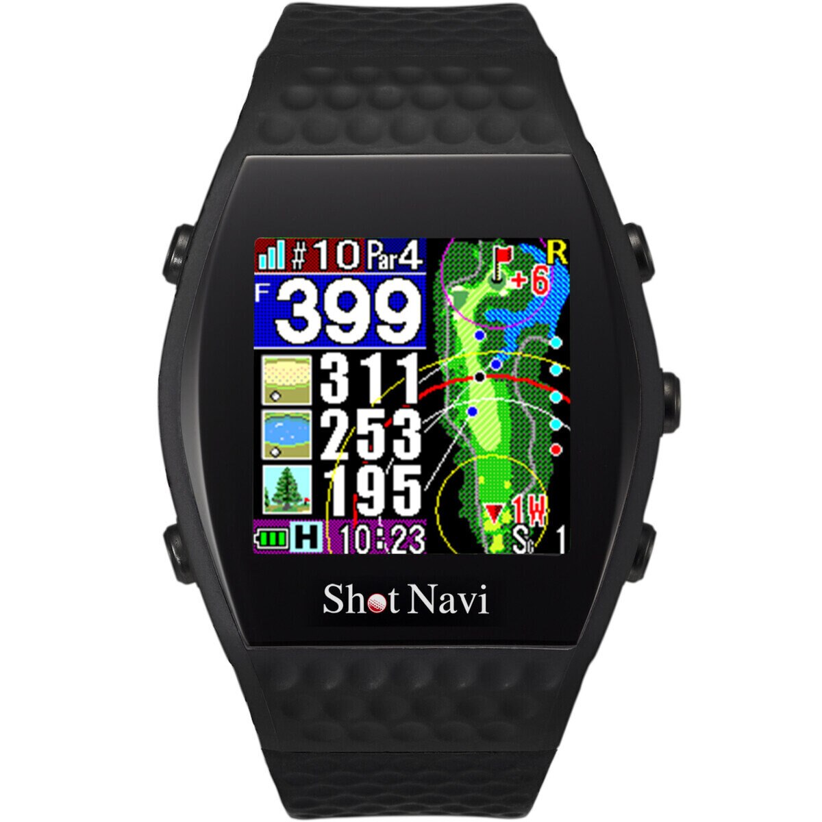 ショットナビ インフィニティ GPS ゴルフナビウォッチ 腕時計タイプ ブラック Costco Japan