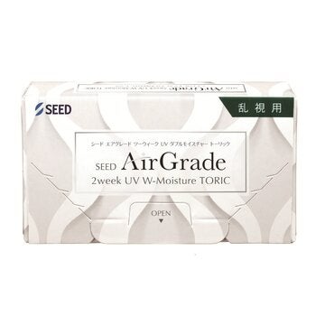 【処方指示書の提出が必要です】シード AirGrade 2week UV W-Moisture TORIC