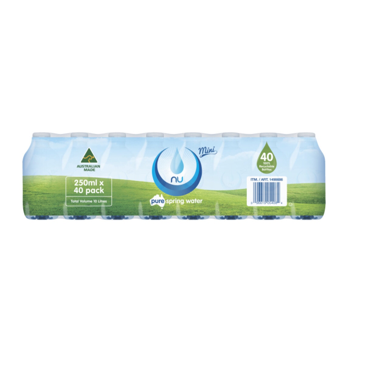 ニューピュア スプリングウオーター 250ml x 40本 | Costco Japan