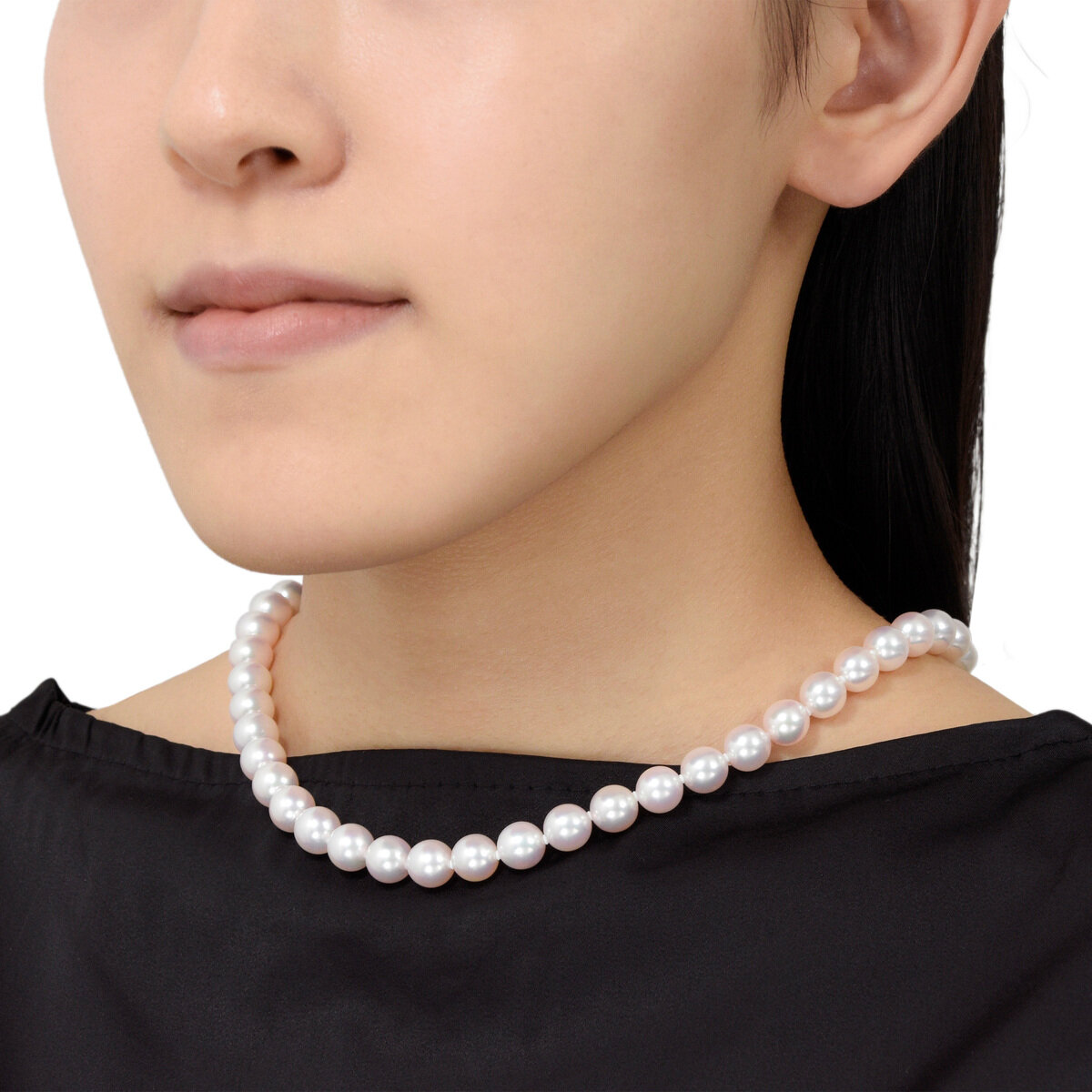 あこやパール 花珠 8.5mm パールネックレス　SNS0005-85N