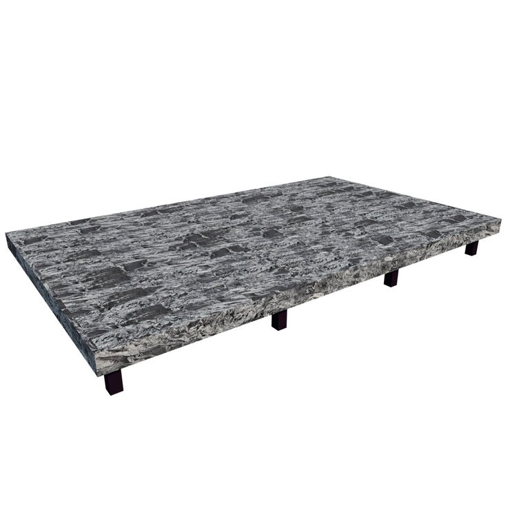 MINO 彩木 ガーデンデッキ セット W4068 x D2429mm コッカ 高500～600mm