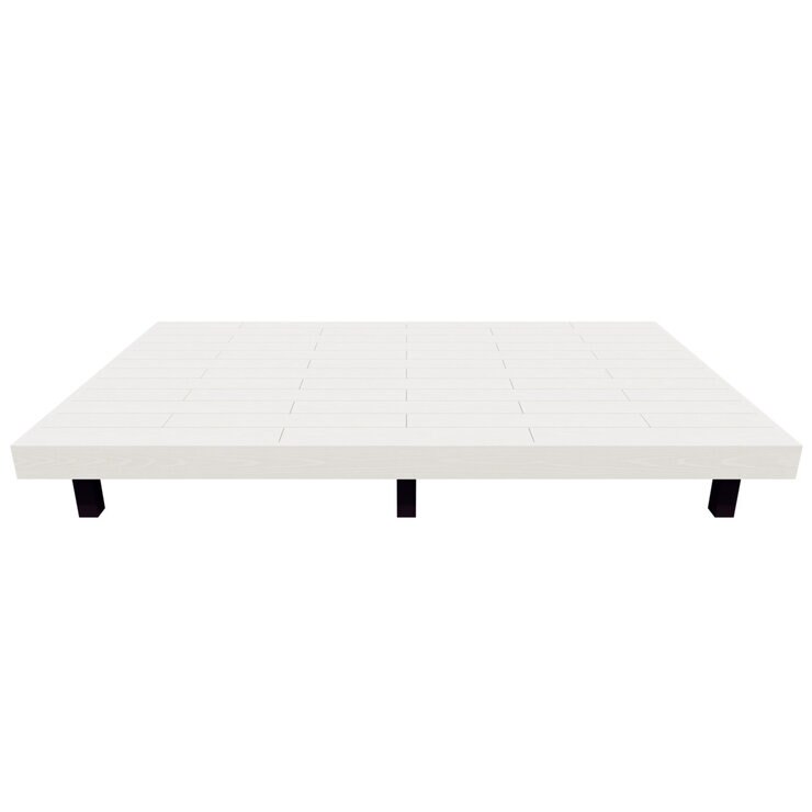 MINO 彩木 ガーデンデッキ セット W3068 x D1829 mm　ホワイト　高さ400～500mm