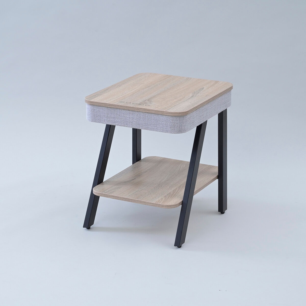 YAMAZEN スピーカー付きサイドテーブル ナチュラル YAMAZEN スピーカー付きサイドテーブル ナチュラル