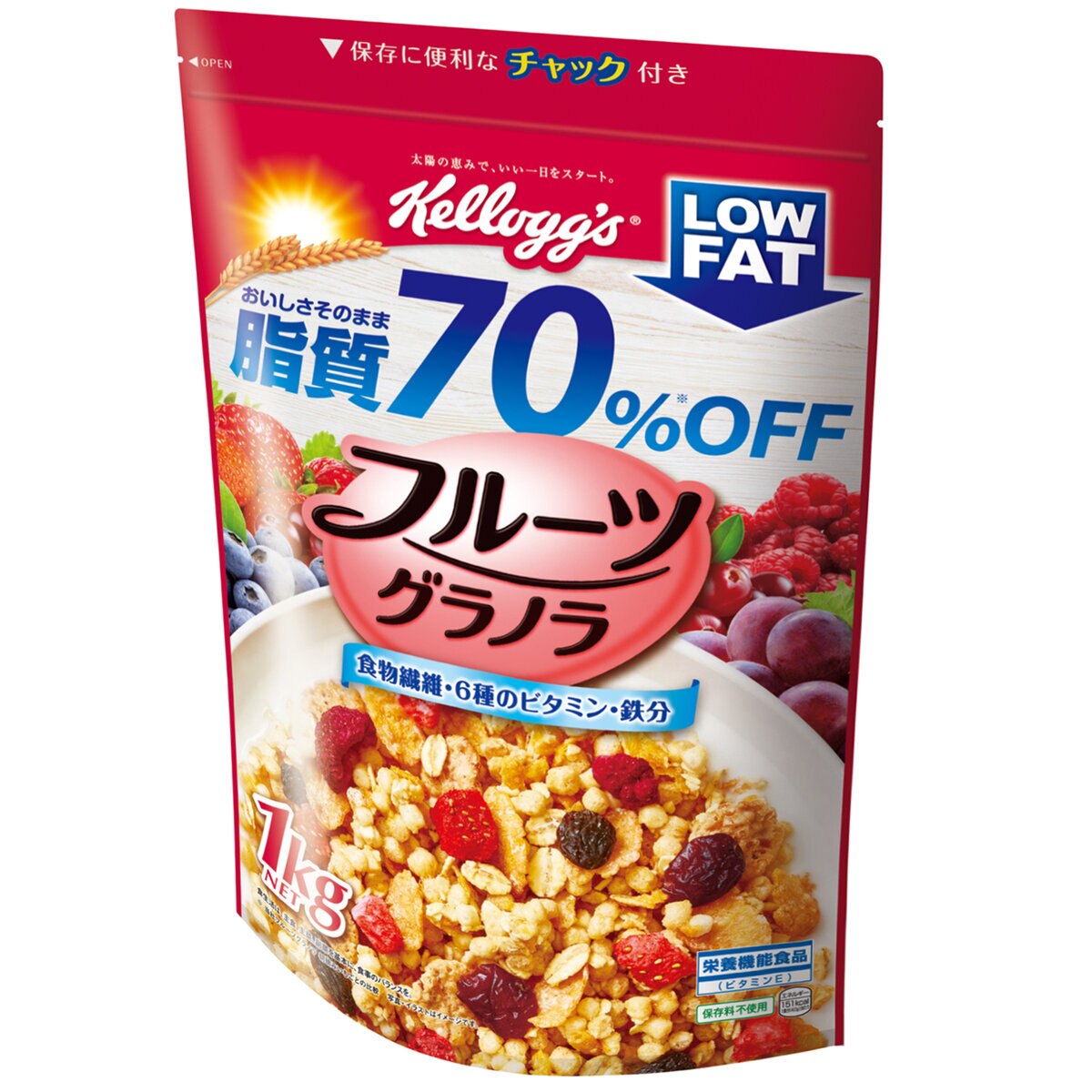 ケロッグ フルーツグラノラローファット 1kg | Costco Japan