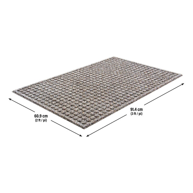 アパッチミルズ エンデュランス高耐久ドアマット Nike Grindリサイクル素材20％使用 60ｘ90ｃｍ ブラック