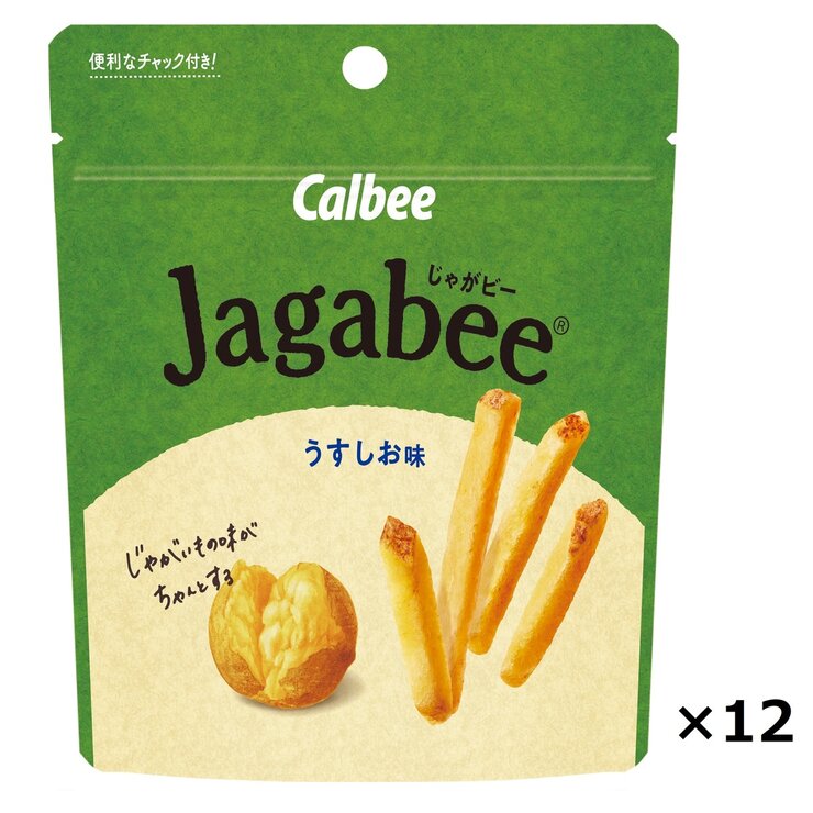 カルビー じゃがビー うすしお味 40g × 12袋 カルビー じゃがビー うすしお味 40g × 12袋
