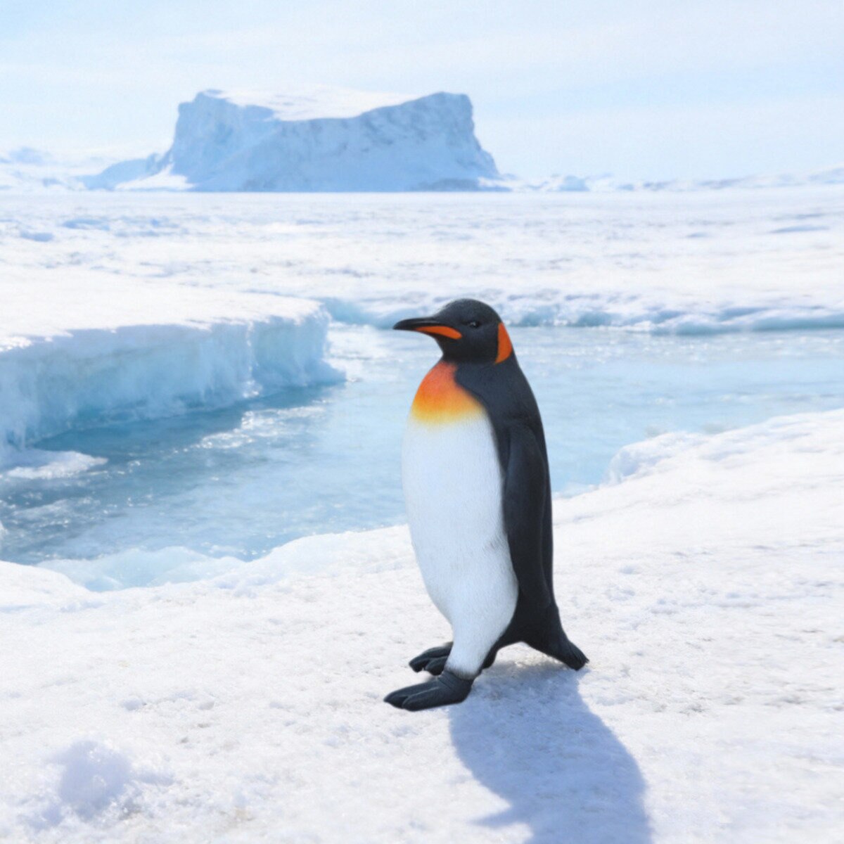 ウービア 歩くペンギンの置物 特大 H11163