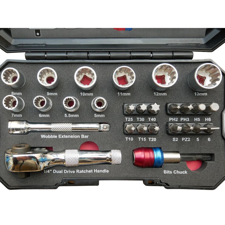 POWER BUILT スプラインソケットセット 28ピース PBKBT0943 POWER BUILT スプラインソケットセット 28ピース PBKBT0943