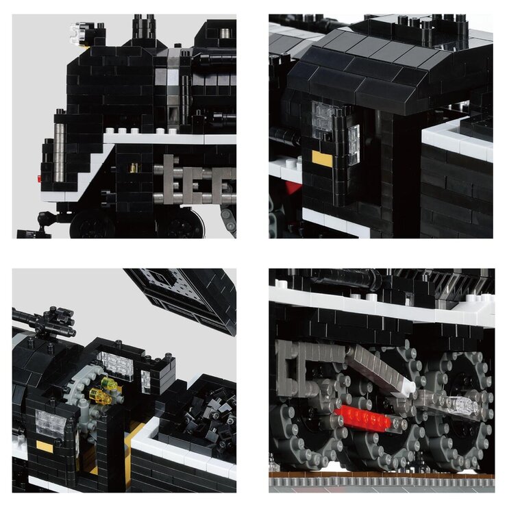 ナノブロック 蒸気機関車 デラックスエディション ナノブロック 蒸気機関車 デラックスエディション