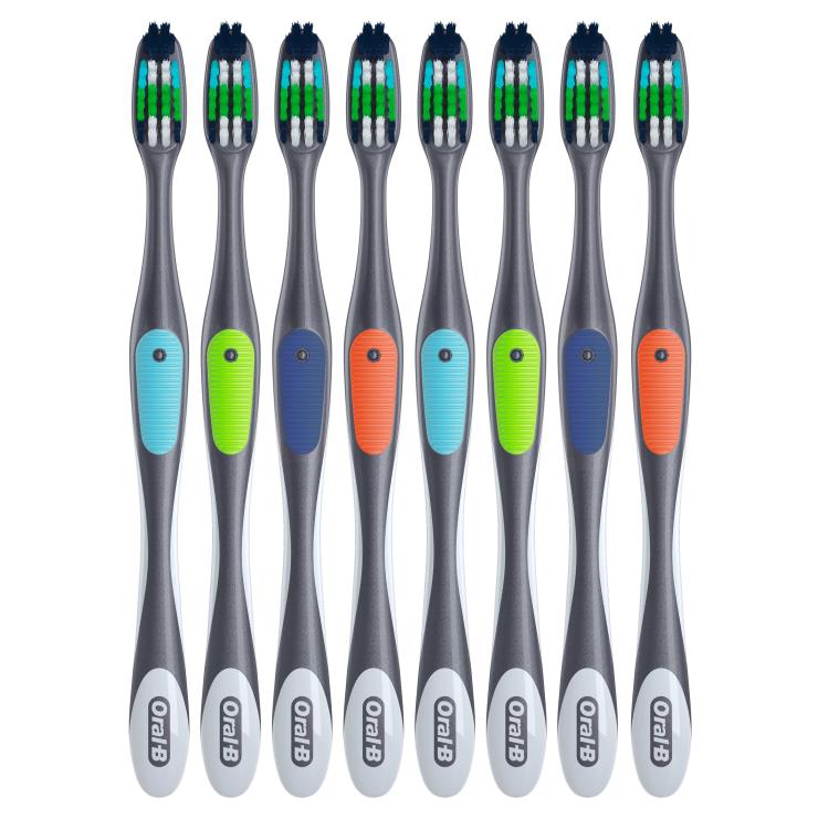 ORAL-B クロスアクション 歯ブラシ 8本セット やわらかめ