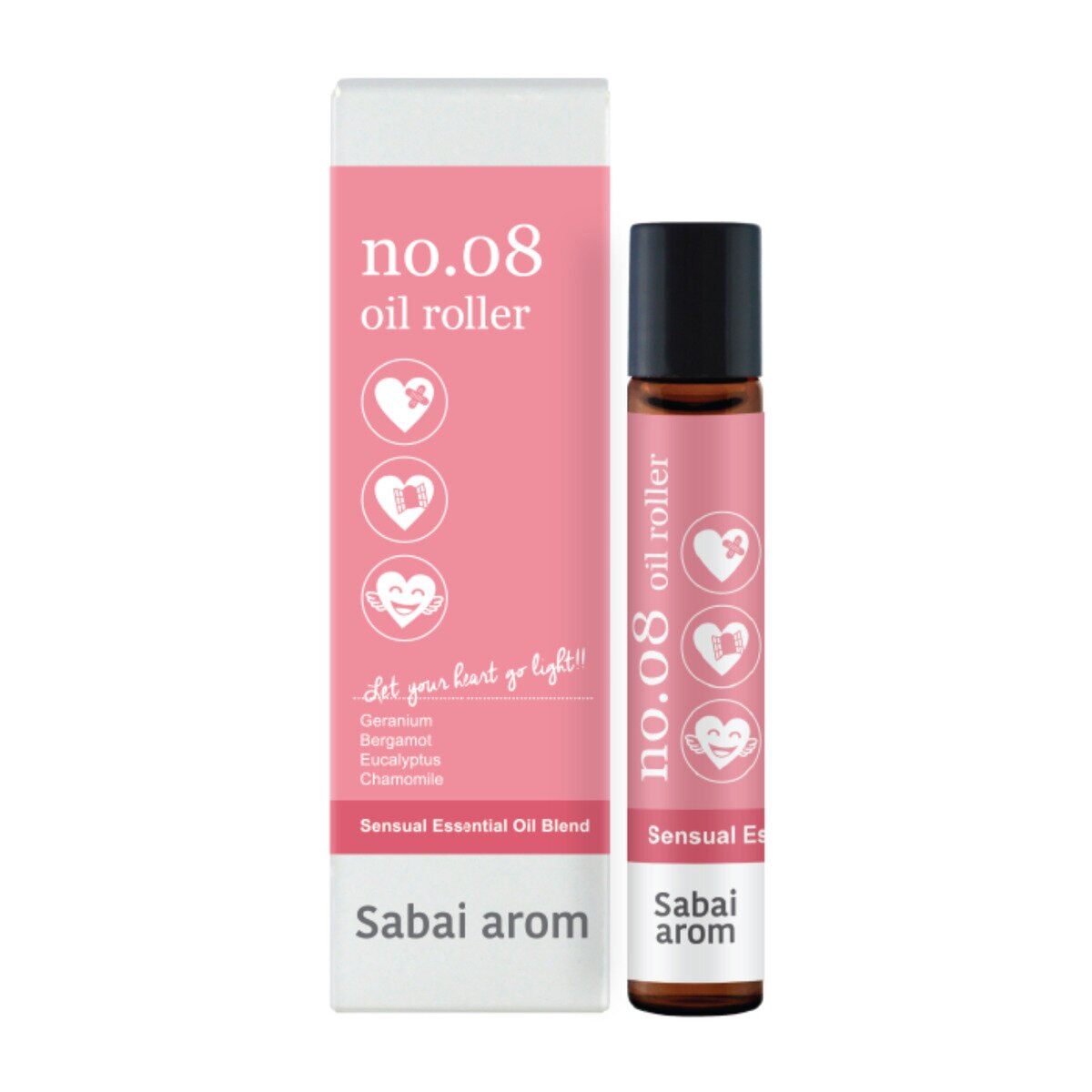 サバイアロム オイルローラー 8ml フリーハート