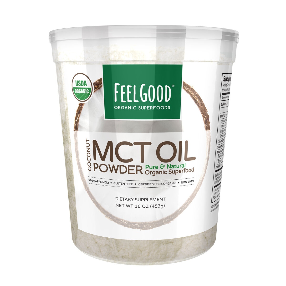 フィールグッド オーガニック MCT オイル パウダー 453g Costco Japan コストコ オーガニックmctオイル ココナッツ