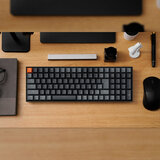 Keychron K4 Version 3 QMK ワイヤレスカスタム・メカニカルキーボード White LED プラスチックフレーム 赤軸 JIS配列 Keychron K4 Version 3 QMK ワイヤレスカスタム・メカニカルキーボード White LED プラスチックフレーム 赤軸 JIS配列