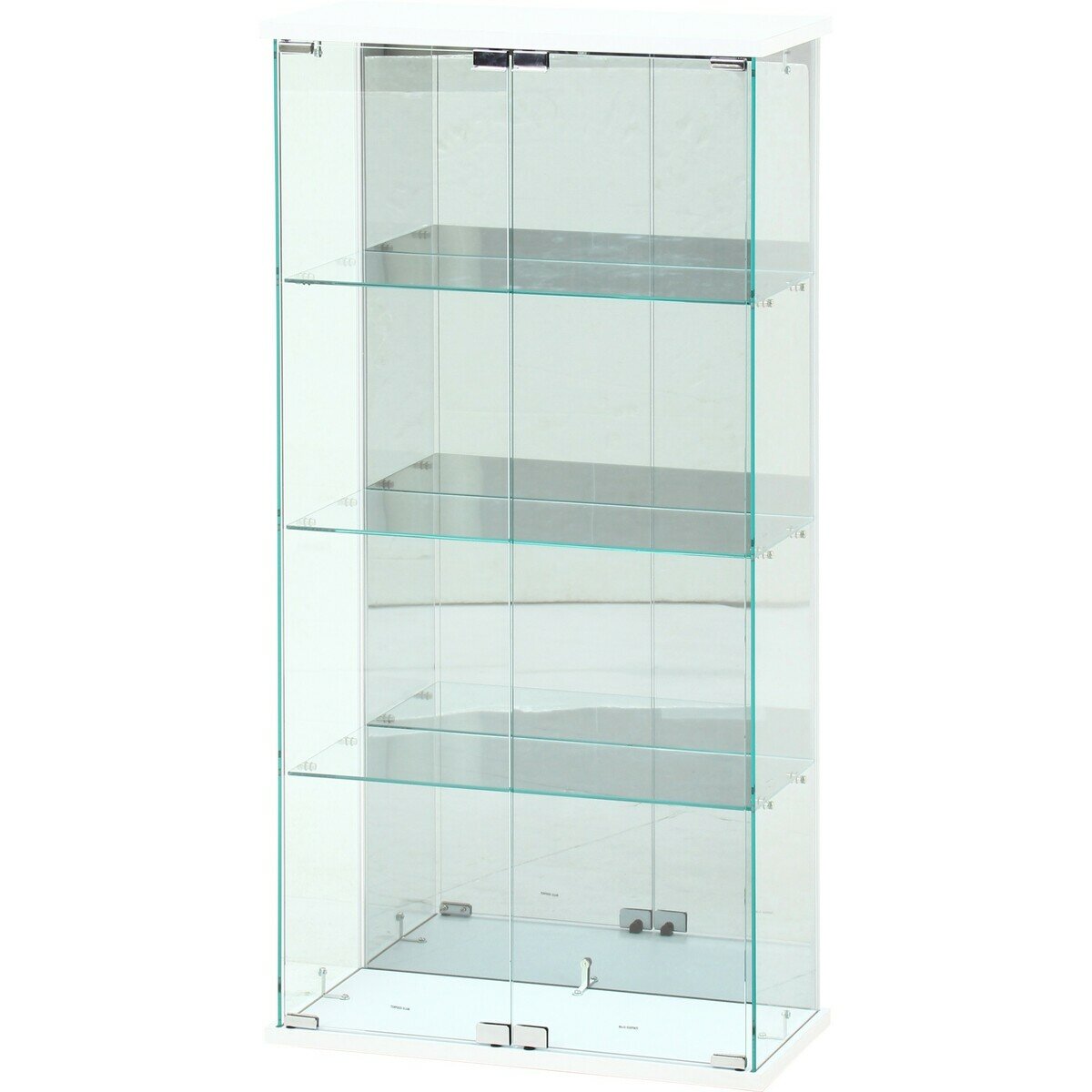 ガラスコレクションケース BAAL ワイド ホワイト