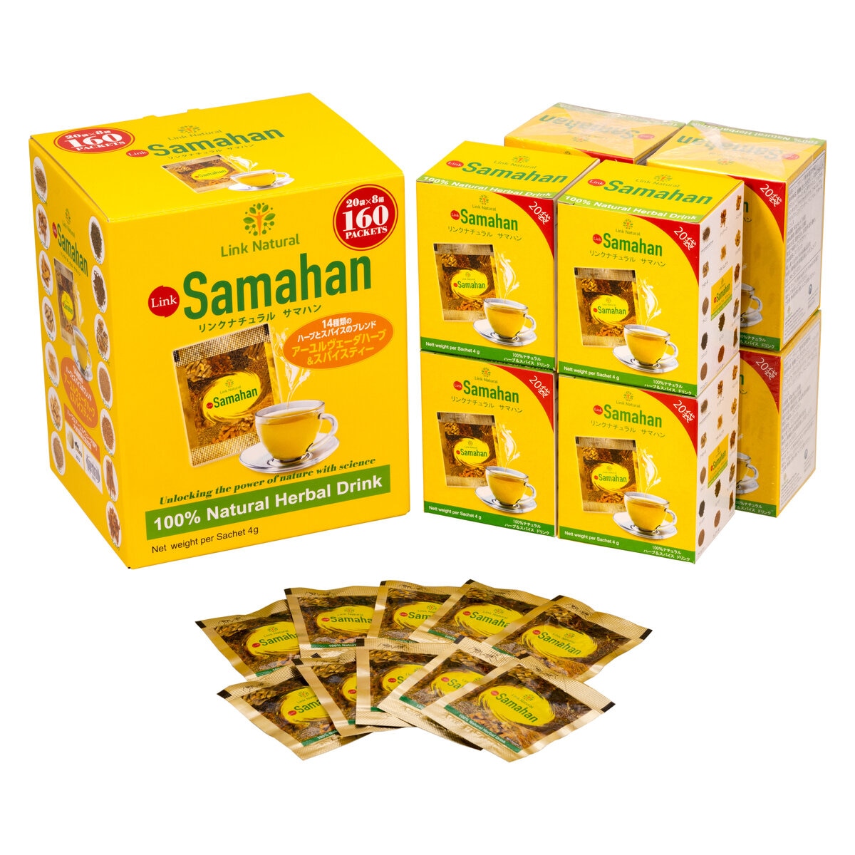 リンクナチュラル　サマハン　7袋　 ハーブスパイスドリンク　Samahan