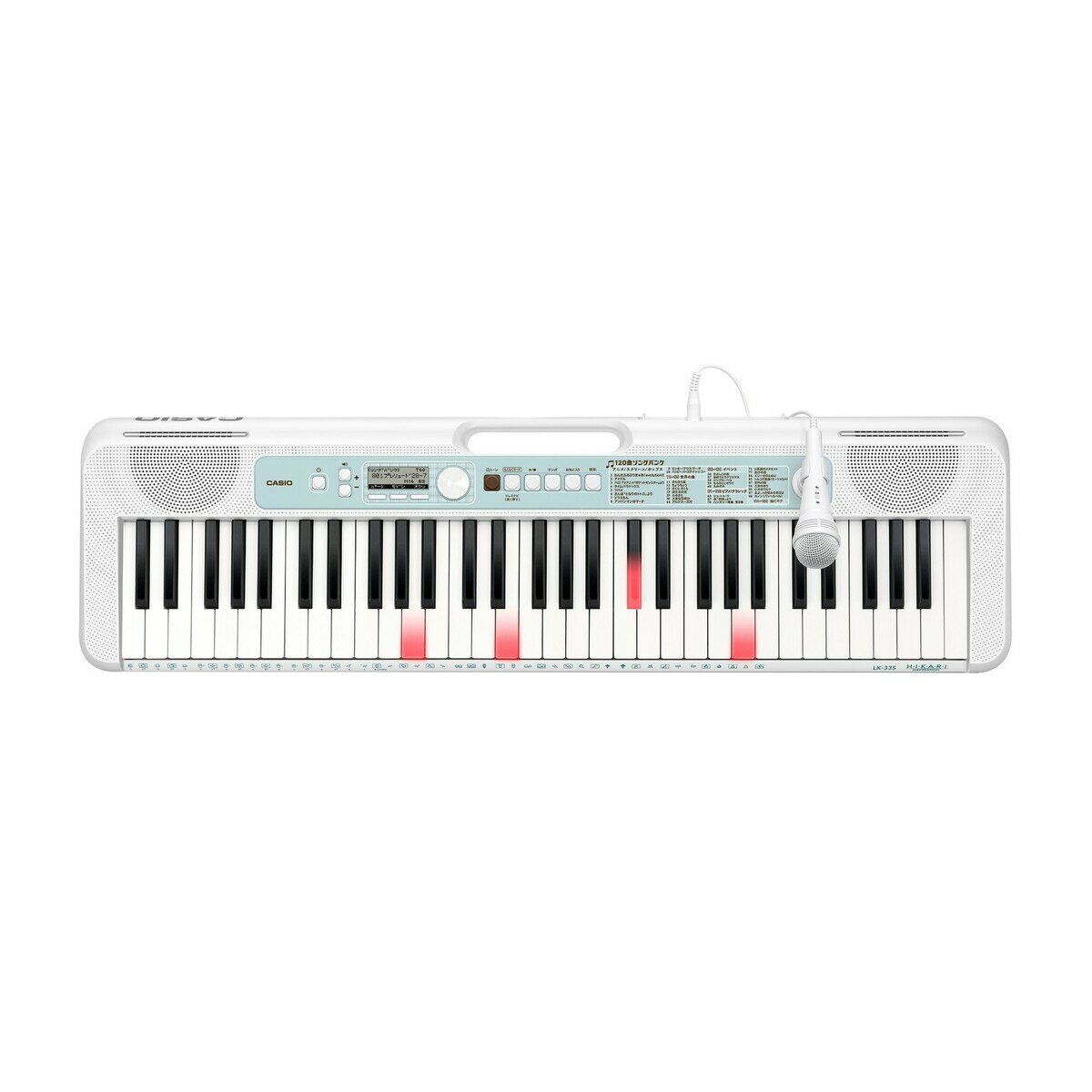 カシオ 61鍵電子キーボード LK-335