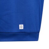 アディダス キッズ エンボス フーディブルー 160