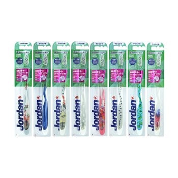 ジョーダン インディヴィジュアル 歯ブラシ やわらかめ 8本