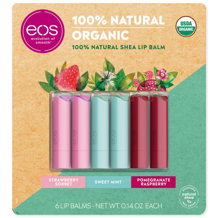 Eos オーガニック リップバーム 6本セット Costco Japan