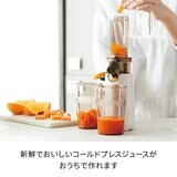 レコルト コールドプレスジューサー ミニ RCJ-1(W)