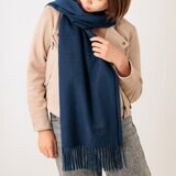 ダニエルウェリントン ストール 180cmｘ60cm ネイビー