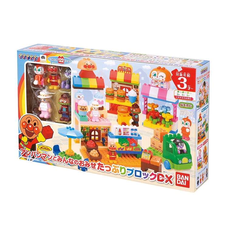 アンパンマンとみんなのおみせ たっぷりブロックDX アンパンマンとみんなのおみせ たっぷりブロックDX