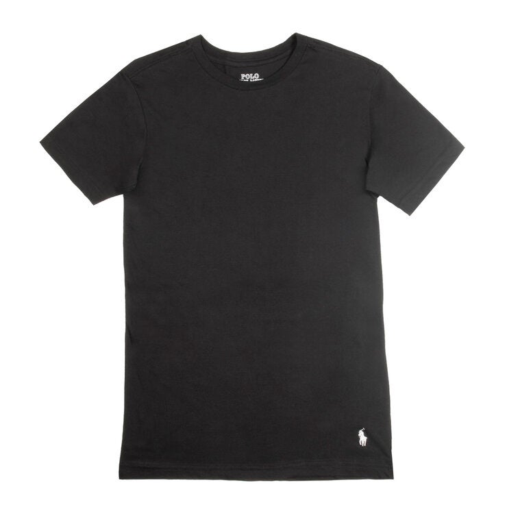 ポロ ラルフローレン メンズ クルーネック Tシャツ 3枚組 ブラック XL