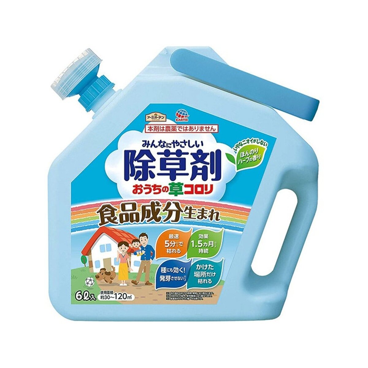 アースガーデン おうちの草コロリ 除草剤 6L