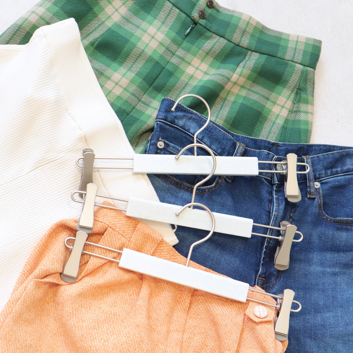 チャナカンパニー Balmy Hanger（バルミーハンガー） 強力グリップ グリップクリップハンガー 10本セット BT-ECM03-32-10ST