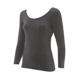 トリンプ・インターナショナル・ジャパン あったかインナー 2枚組 ブラック/チャコール XL