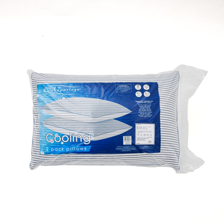 ONKAPARINGA PCM クーリングストライプ枕 2個パック