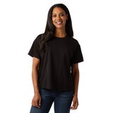 32 DEGREES レディース オーバーサイズ Tシャツ ブラック L