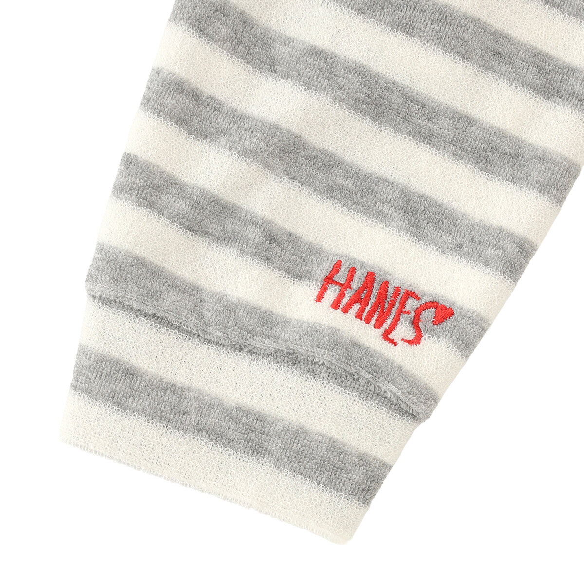 ヘインズ ウィメンズ ラウンジウェアセット グレー/ホワイト M