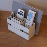 COLLEND(コレンド) リモコン＆タブレットホルダー(ポケット付) ホワイト RTH-WH