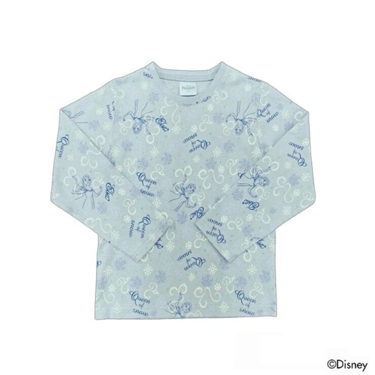 ディズニー キッズ 長袖Tシャツ 2枚組 エルサ / 120cm