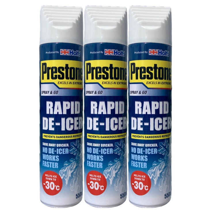 プレストン ディアイサー スプレー解氷剤 550 ml x 3本 プレストン ディアイサー スプレー解氷剤 550 ml x 3本