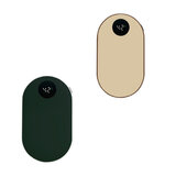 充電式バッテリーカイロ 2個セット ベージュ&グリーン