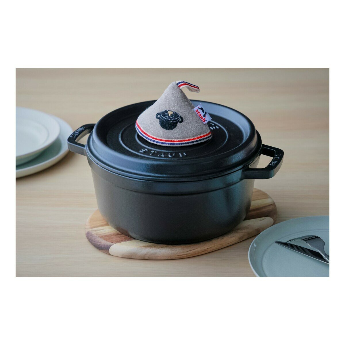ストウブ シャロー ココット 26cm ブラック | Costco Japan
