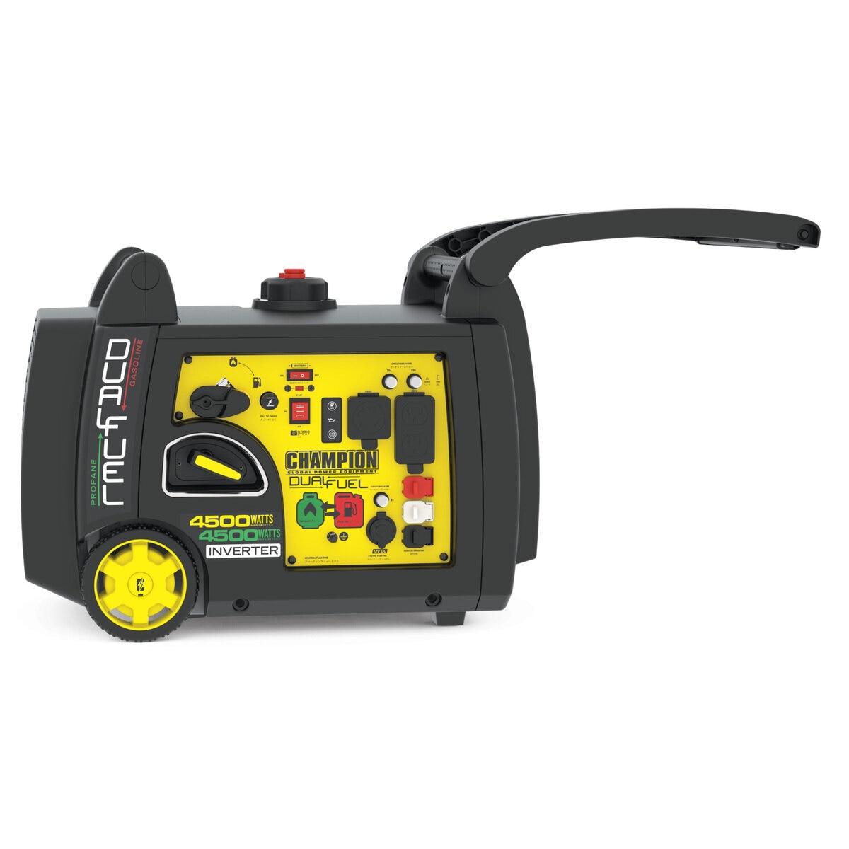 チャンピオン 発電機 3100W 50/60Hz ガソリン/LPガス対応