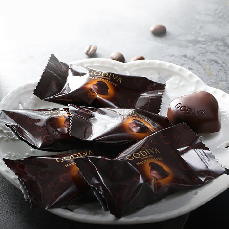 ゴディバ マスターピース ダークハート 421g