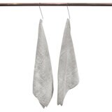 IZAWA TOWEL もっちり弾力 バスタオル 60cm x 120cm 2枚パック グレー