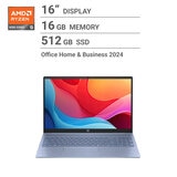 HP ノートPC/Pavilion 16/16.0インチ/AMD Ryzen 5 8540U/メモリ 16GB/SSD 512GB/スカイブルー/A1KY8PA-AABY