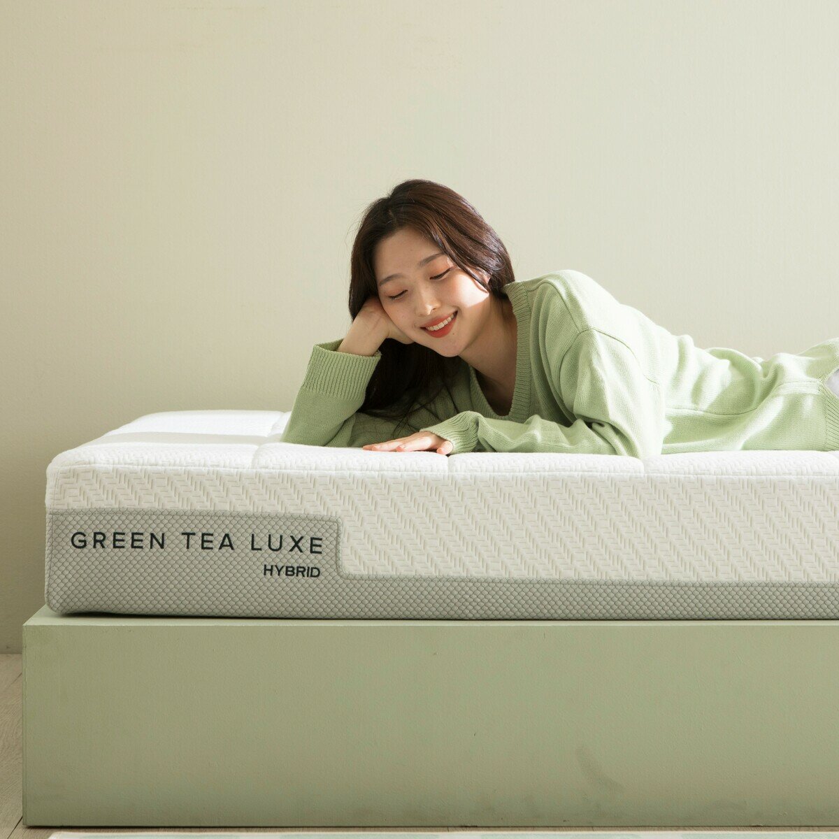 Zinus Green Tea Luxe ハイブリッドマットレス クイーン