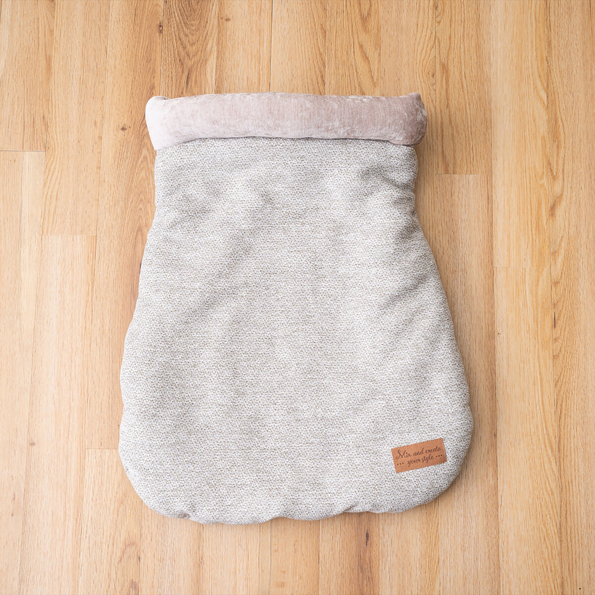 ペット寝袋 2個セット グレー