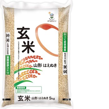 山形はえぬき玄米5ｋｇ