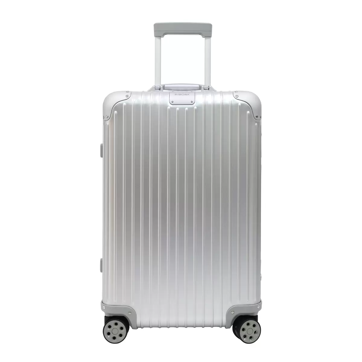現行品/美品 【RIMOWA】リモワ チェックイン M アルミ シルバー Classic Check-In L Aluminium Suitcase | Silver | RIMOWA