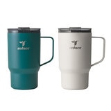 リデュース ホット1 ステンレスマグ 約530ml 2個 グリーン/オフホワイト