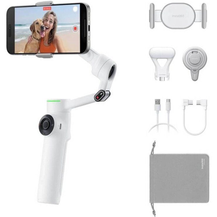 インスタ360 Flow 2 Pro クリエーターキット CINSABQB-FLOW205 サミットホワイト