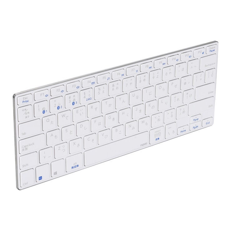 rapoo 極薄キーボード&静音マウスセット ホワイト rapoo 極薄キーボード&静音マウスセット ホワイト